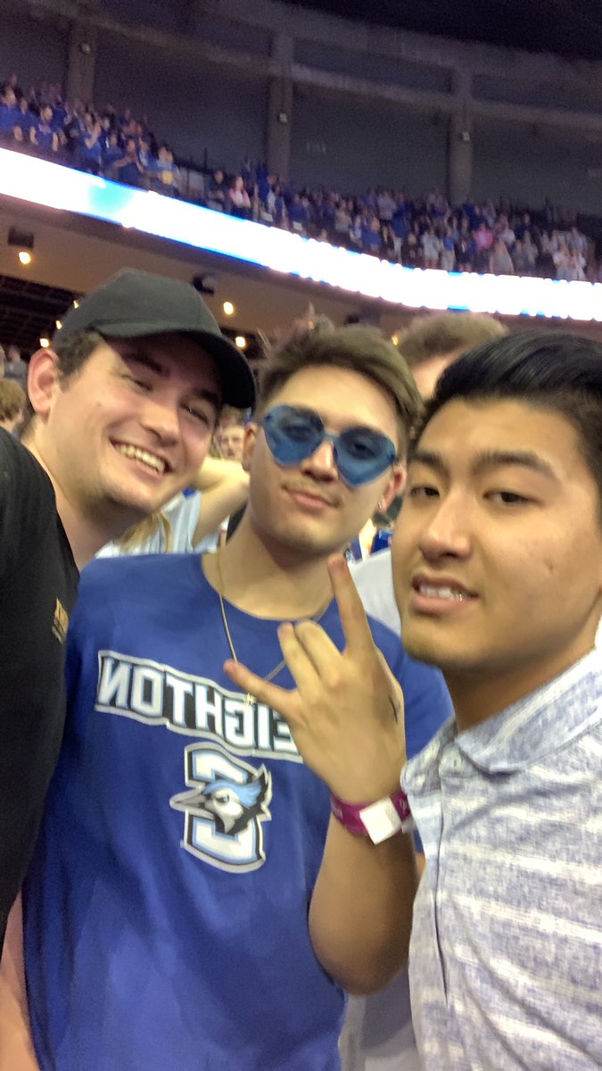 Get my boy Jason on the jumbo-tron #gojays