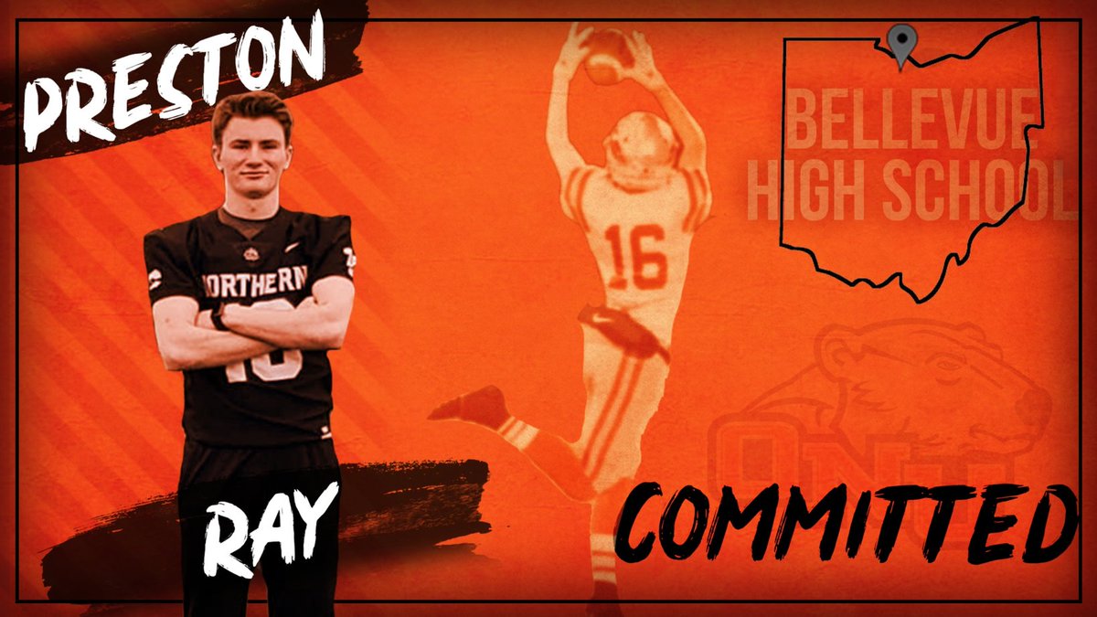 Very excited to announce my commitment to Ohio Northern University!!!🟠⚪️⚫️ <a href="/coachDeanPaul/">Dean Paul</a> <a href="/OhioNorthernFB/">Ohio Northern Football</a>