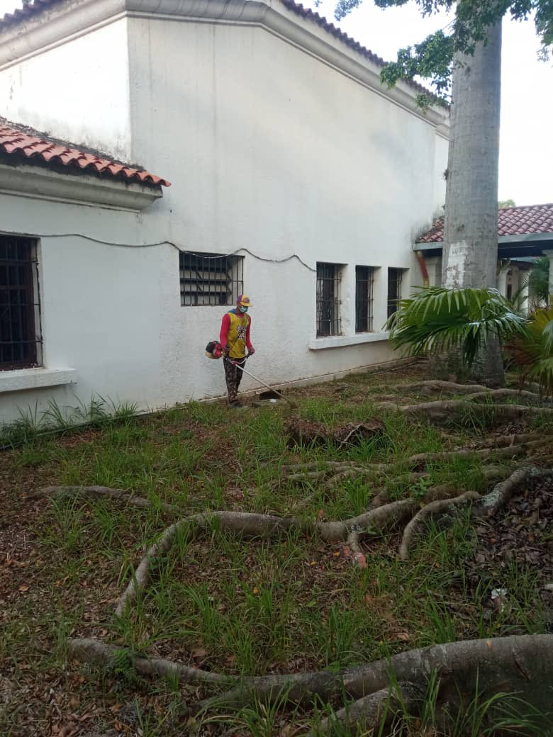 RonaldRTC_'s tweet photo. El @MPPEDUCACION a través de FEDE, continúa con el plan de desmalezamiento de edificaciones educativas, atendiendo al Liceo Miguel Antonio Caro #Caracas, garantizando espacios aptos para la muchachada Patria, como lo ha instruido el Pdte @NicolasMaduro

 https://t.co/3a2k7Kh2D1