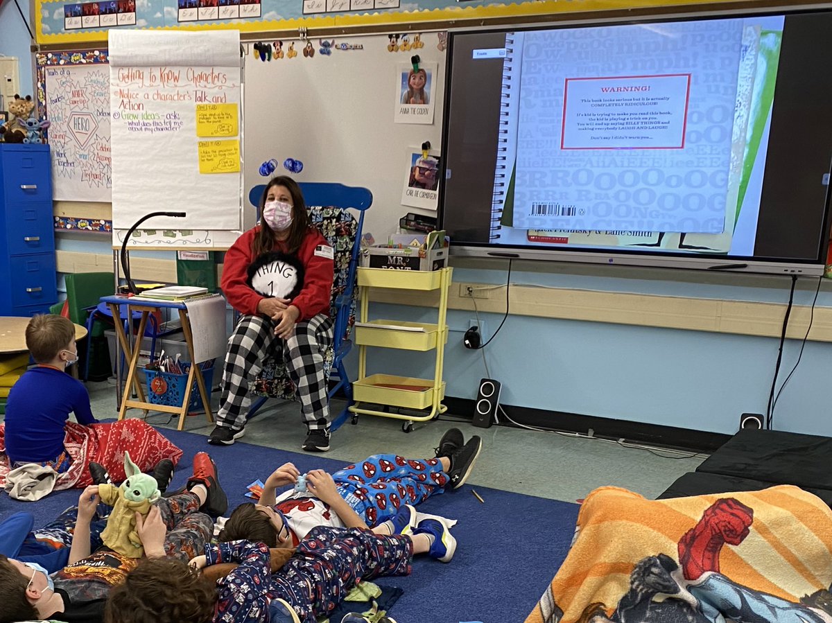 MVS_MrFont's tweet photo. Thanks to @Leitnera for coming in to be our guest reader today. #MVSRoom21 really enjoyed “The Book With No Pictures”. https://t.co/jCkkqObloS