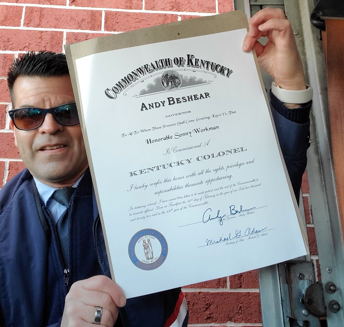 Sonny in the 419 tweet media