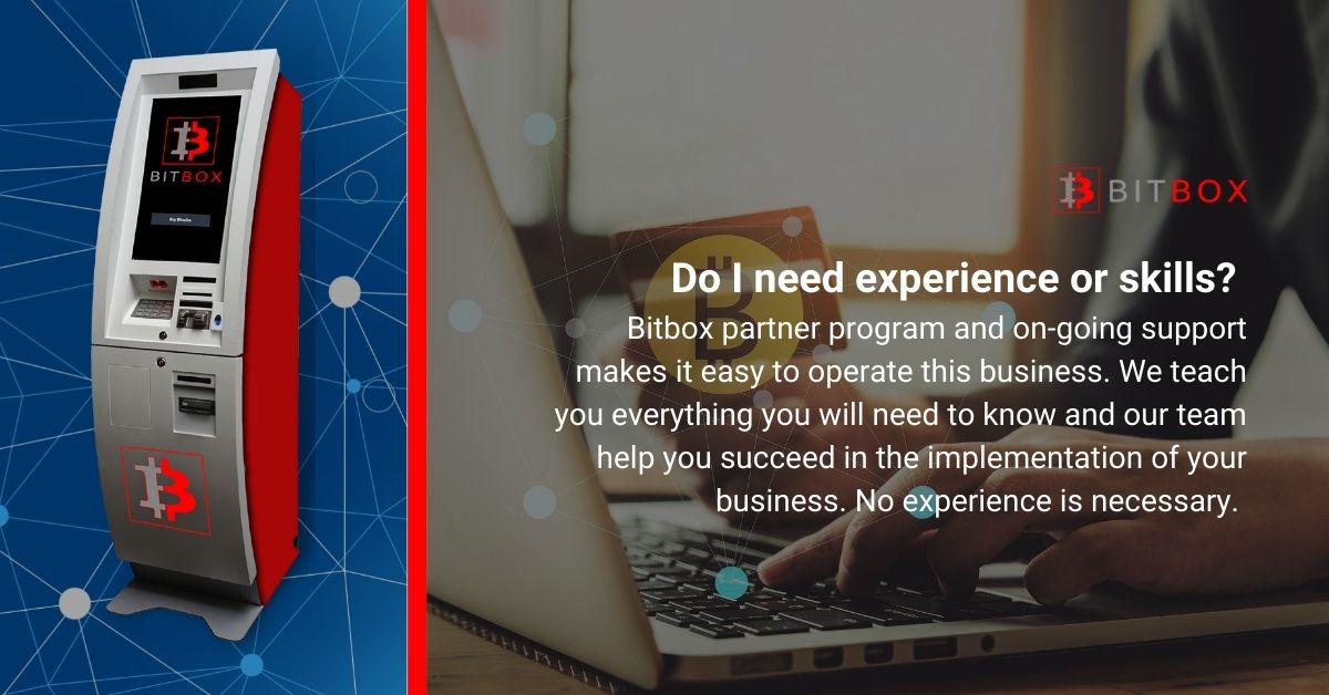 Bitbox_Official's tweet photo. Do I need experience or skills? #BitboxATM partner program and ongoing support makes it easy to operate this business. We teach you everything you will need to know and our team help you succeed in the implementation of your business. No experience is necessary.
#Bitcoin https://t.co/LRl8p5av1y