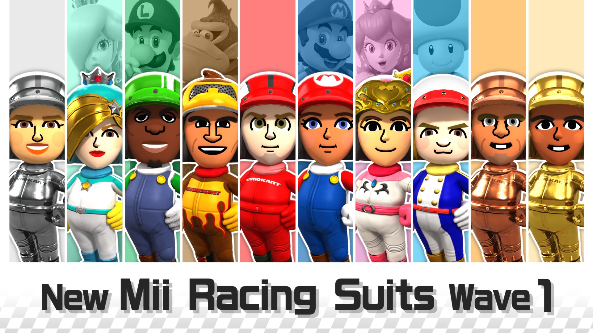 Mario Kart Tour on X: Mii characters debut as drivers in the next