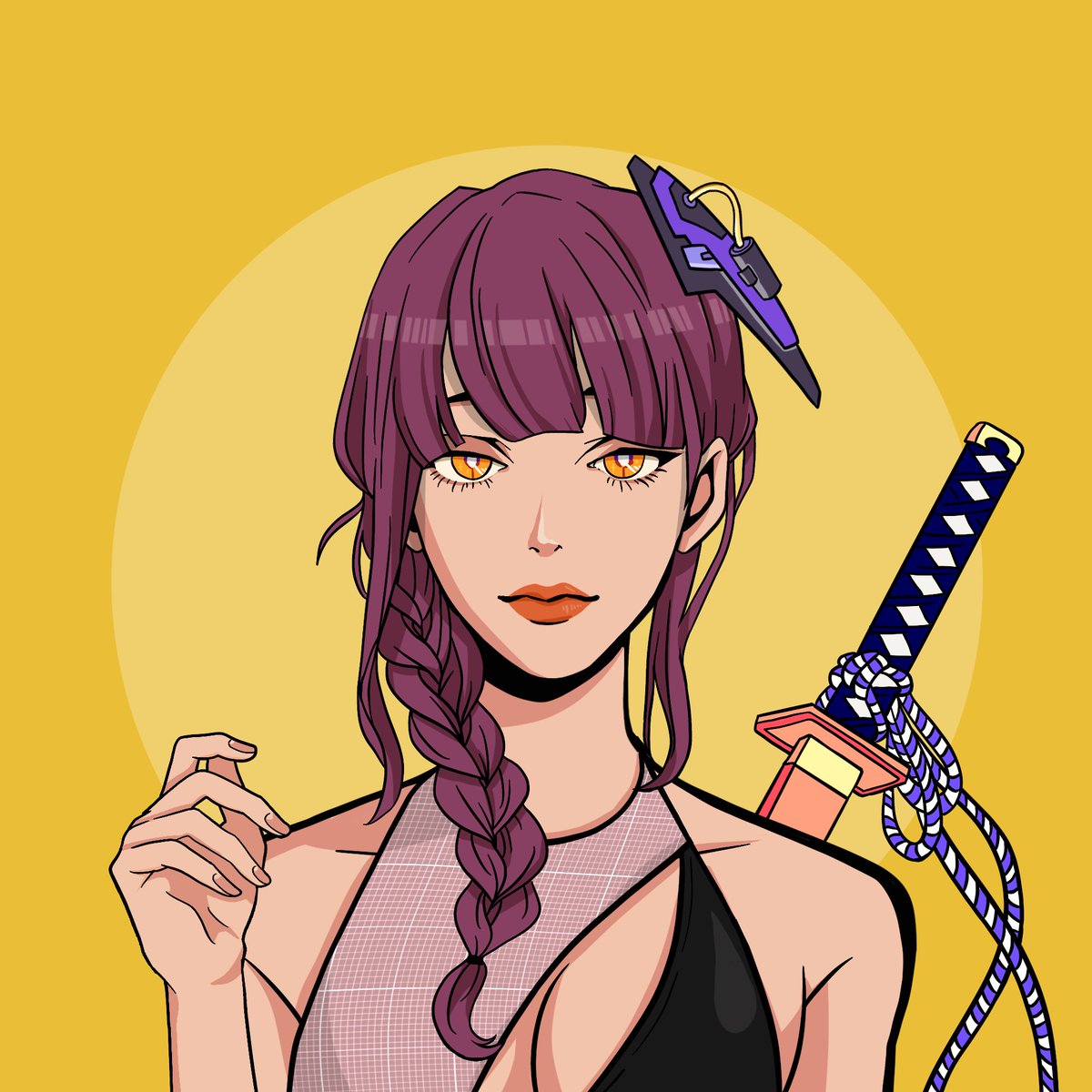 AbtMaximilian's tweet photo. She looks pretty and innocent but you do not want to get into this assassins way 🔥😈

@Shizuka_NFT https://t.co/M5OJXIuAdn