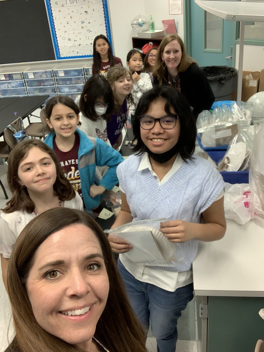 The <a href="/HayesStuCo/">JHE Student Council</a> helped get supplies ready today for <a href="/HayesHawks/">Jeanette Hayes Elem</a> STEAM Night. Everybody is so excited for a fun night with students and their families! <a href="/lorinfdavies/">Lorin Davies</a> <a href="/marciagjones/">Marcia Jones</a>