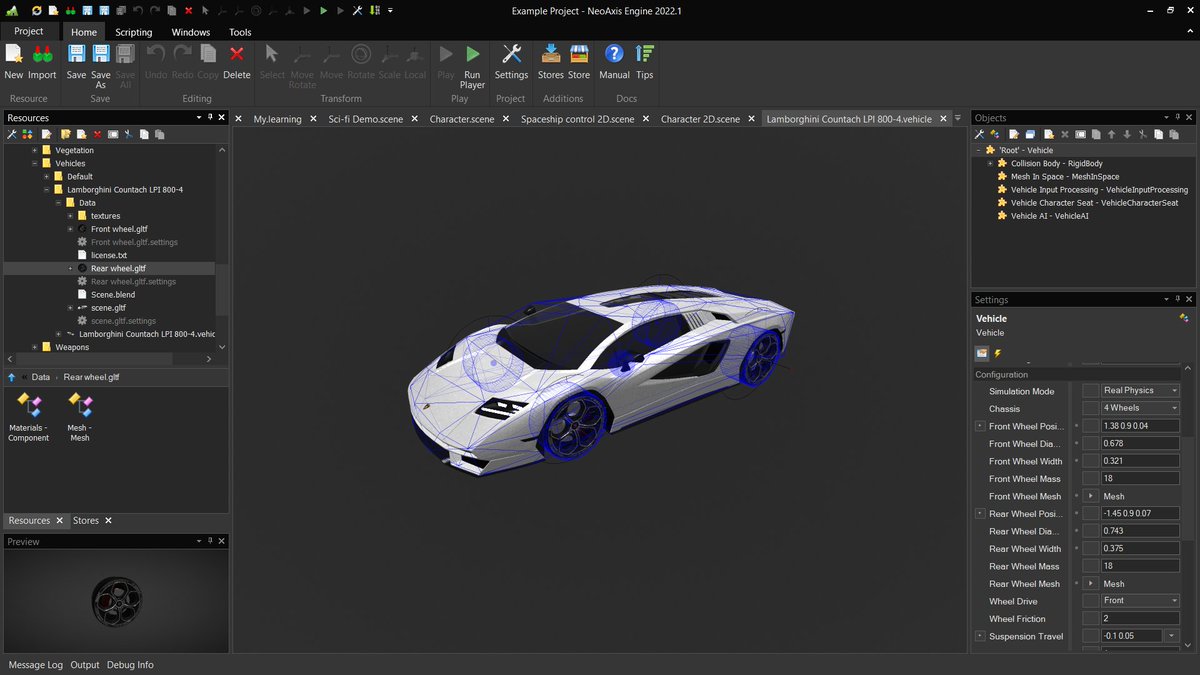 neoaxis's tweet photo. NeoAxis Game Engine 2022.1 Released! NeoAxis 2022.1 includes the bigger amount of improvements of any release in the last 3 years. Read more: https://t.co/7nnPs1pzAY #neoaxis #gameengine #gamedev #indiedev #madewithbgfx https://t.co/OXRCNkPvAF