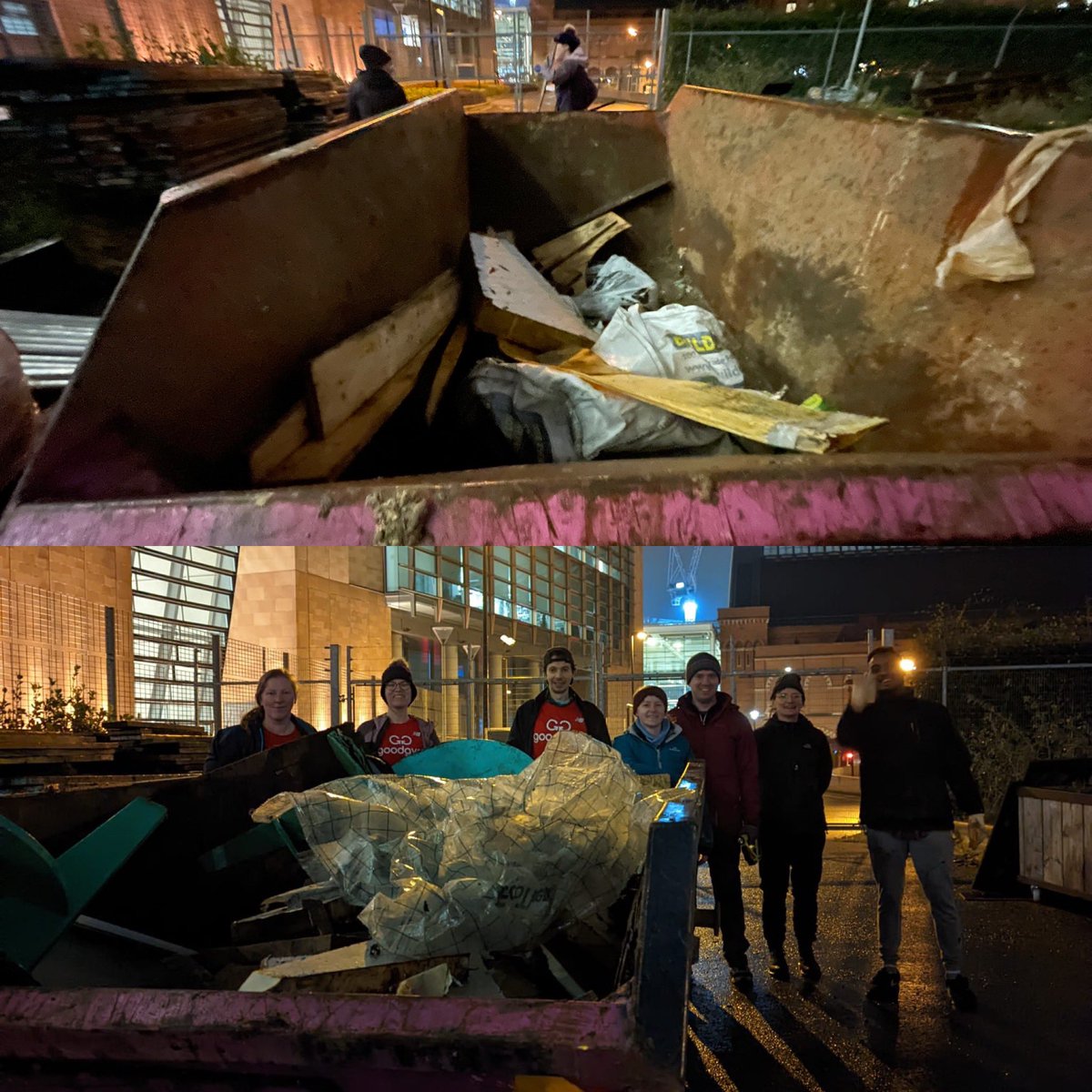 Mission accomplished! Timber sorted and staked and loads of rubbished moved to fill the skip at the Story Garden!

Next group mission 03.03.22 moving compost bags in Kentish Town. Sign up: bit.ly/CompostKT

 #dogoodgetfit #dogoodfeelgood