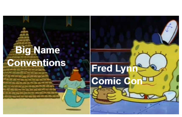 fredlynncon's tweet photo. Fred Lynn comic con coming April 23rd! #FLHornets https://t.co/npgTFQE8JW