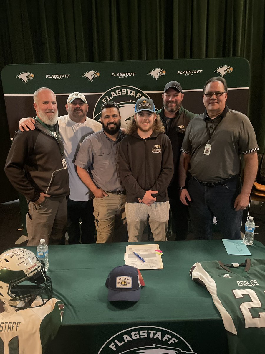 It’s a wrap! Fort Lewis, here he comes!!  Congrats Collin, <a href="/collin_doucette/">CDuce_2022</a>. Good day to be an Eagle. GO EAGLES!!