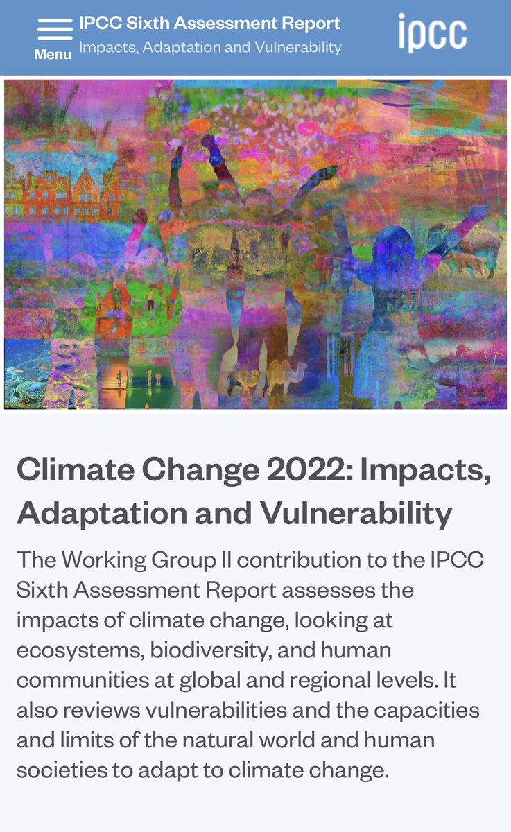 Fri_Tzi's tweet photo. The @IPCC_CH WG2 #6AR was released two days ago and I am very proud to have contributed to chapter 4 on #Water💧& to the #crosschapter paper on the #Med region. I’ve brought to the #IPCCReport my experience on #governance #law and #institutions and here there are my 5 takeaways/1 https://t.co/7lP1bY7XA8