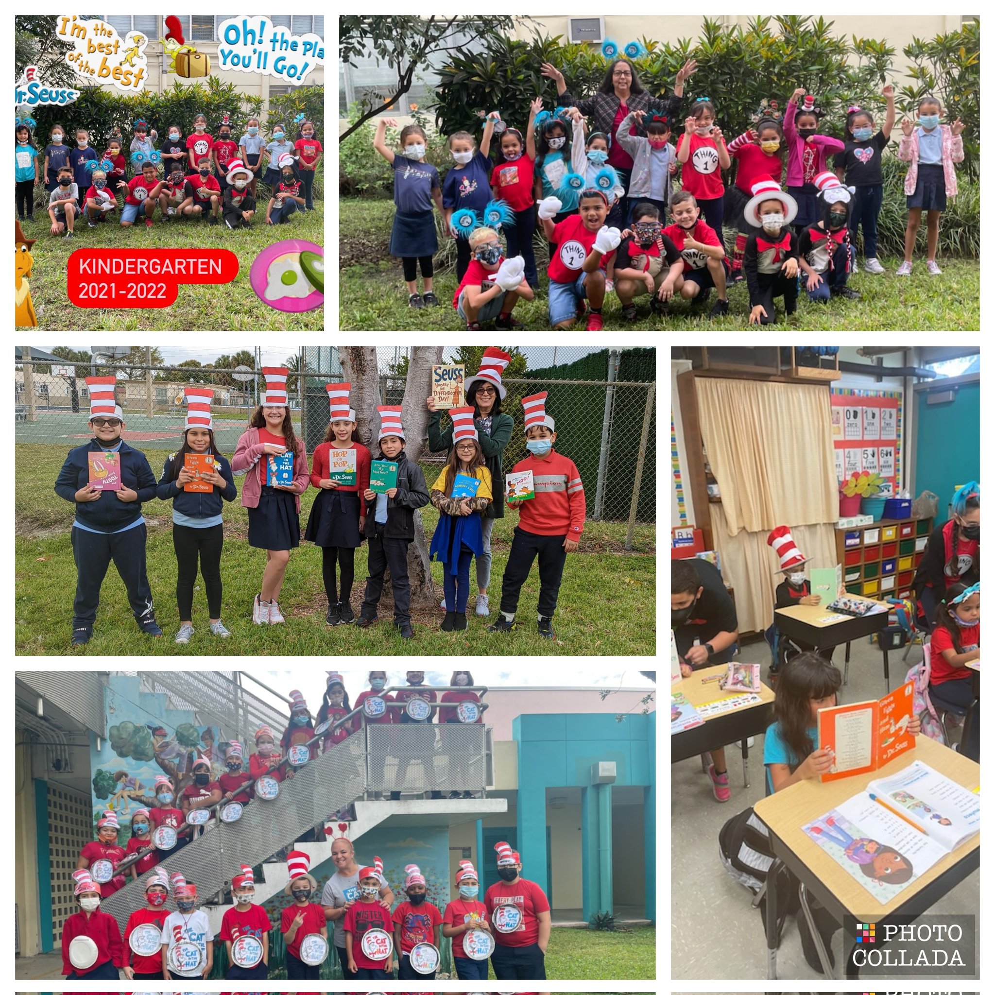 Flamingo Elementary on Twitter "Celebrating Dr. Seuss' Birthday and