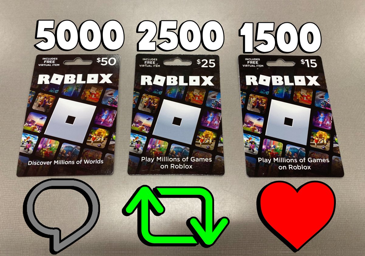 Model8197 on X: Who wants a Robux Card?  / X