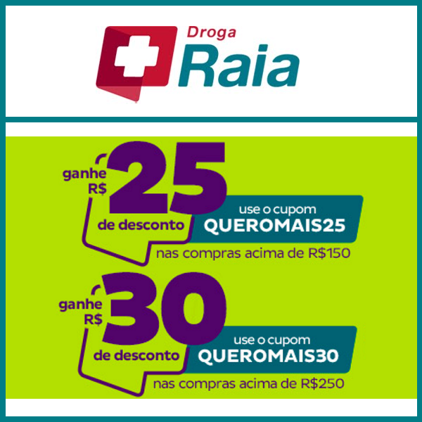 Vale-compra Droga Raia