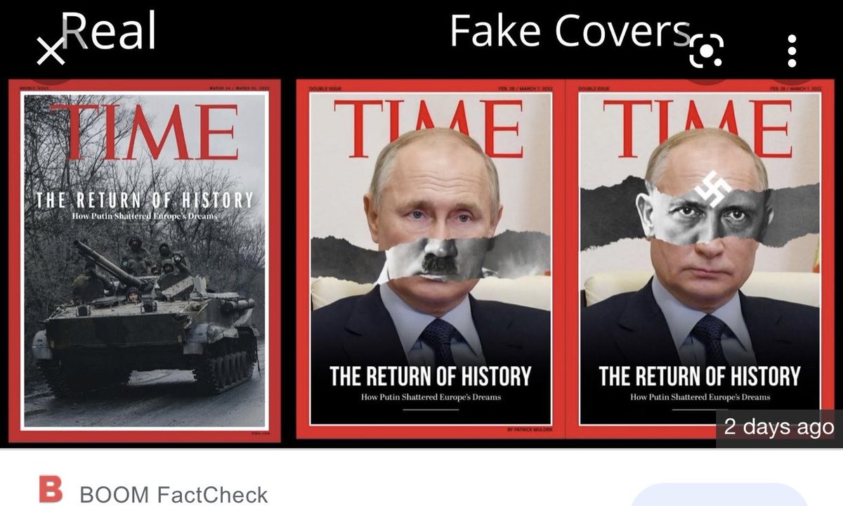 Print: The un-hacked medium. Try to create and print a fake cover and distribute it all over the newsstands and mailboxes! @newsstandpromos <a href="/BoSacks/">BoSacks</a> <a href="/Linda_Ruth/">ru_lin</a> <a href="/mpamagmedia/">MPA</a> <a href="/PrintMediaCentr/">PRINT LONG AND PROSPER🖖</a> <a href="/DavidGPilcher/">David G Pilcher</a> <a href="/AdsAndIdeas/">AdsAndIDEAS</a> <a href="/FIPPWorld/">FIPPWorld</a> image from Boom fact check.