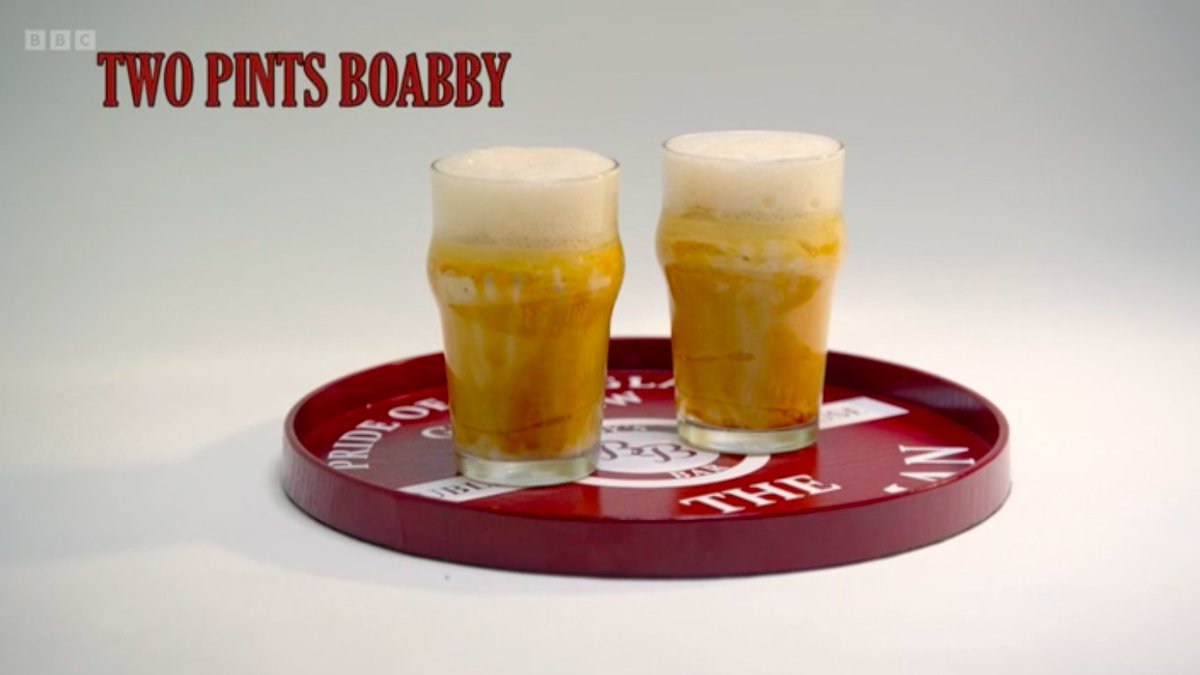 Calum gets a round in…
#GreatBritishMenu
<a href="/SkyeChefMonty/">Calum Montgomery</a>