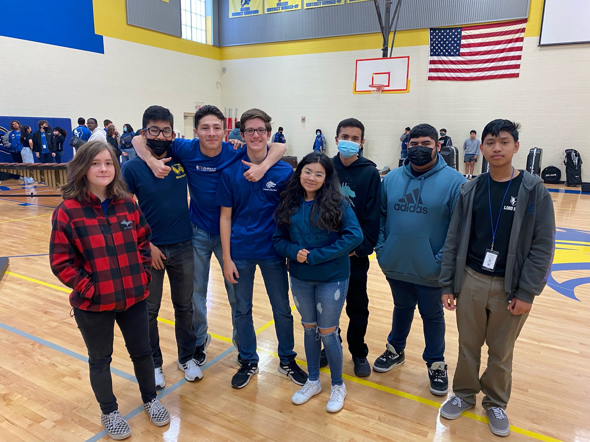 Simon Middle School on Twitter "Former Simon band kids now at Lehman