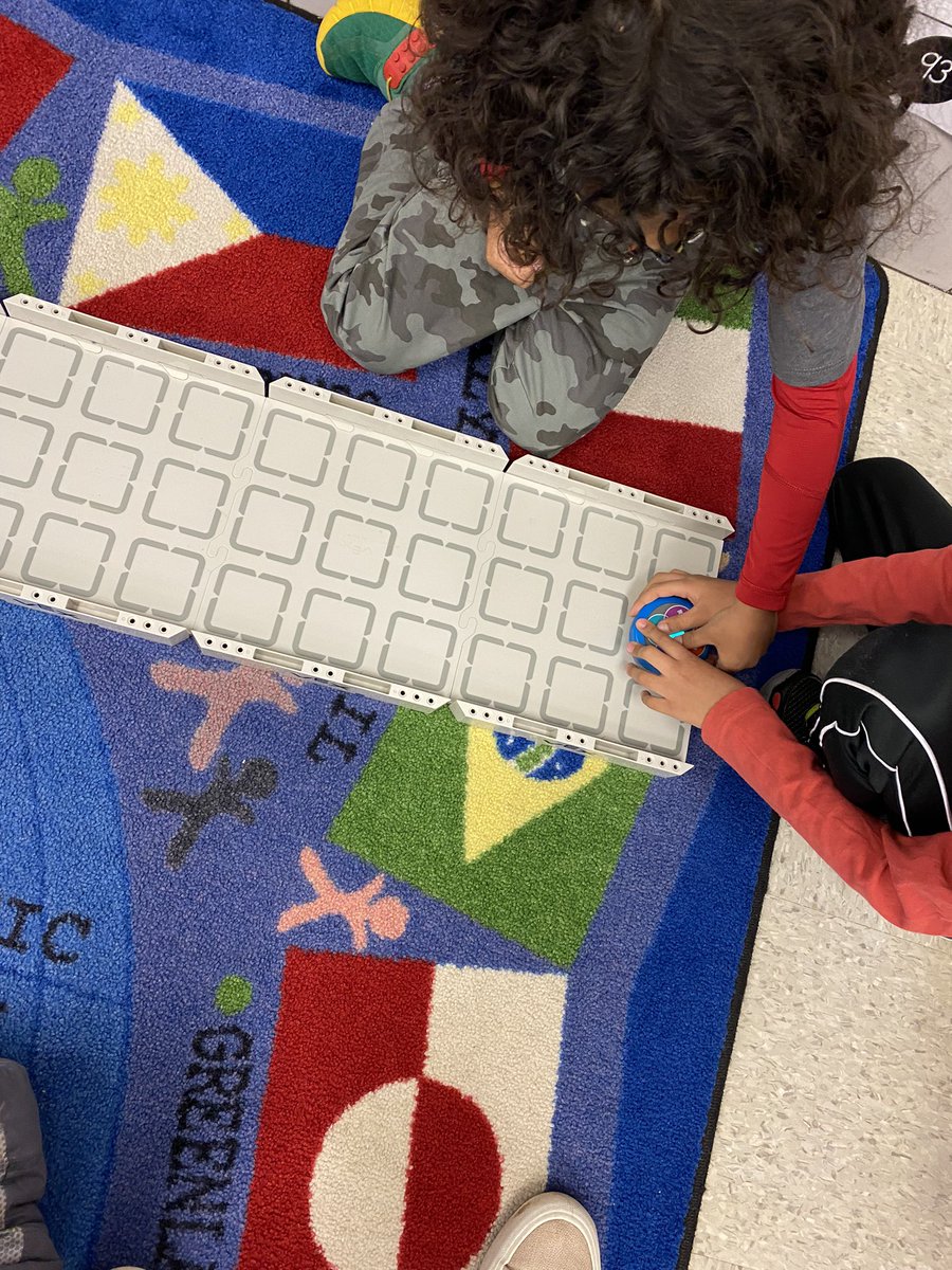 Our Kindergarten, First, &amp; Second grade students have all been learning about sequencing commands and intro to block coding (yes even our kinders!) over the next couple weeks students will be completing challenges with all of the robots 🤖