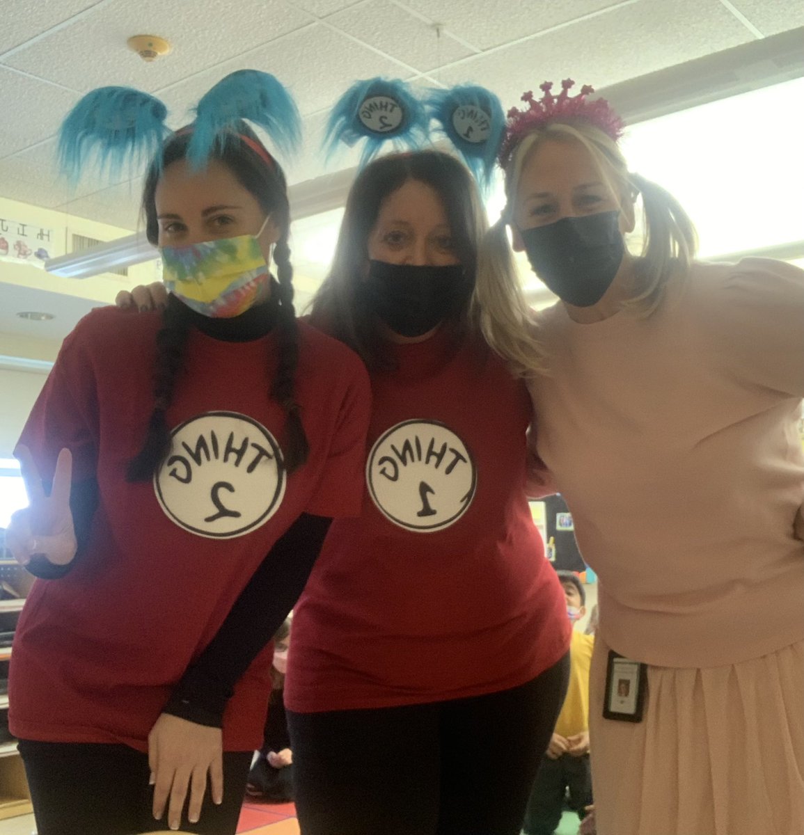So much fun celebrating Dr Seuss’ birthday and Read Across America Day!  #WeAreRamily <a href="/RikerHillRams/">Riker Hill Elementary School</a>