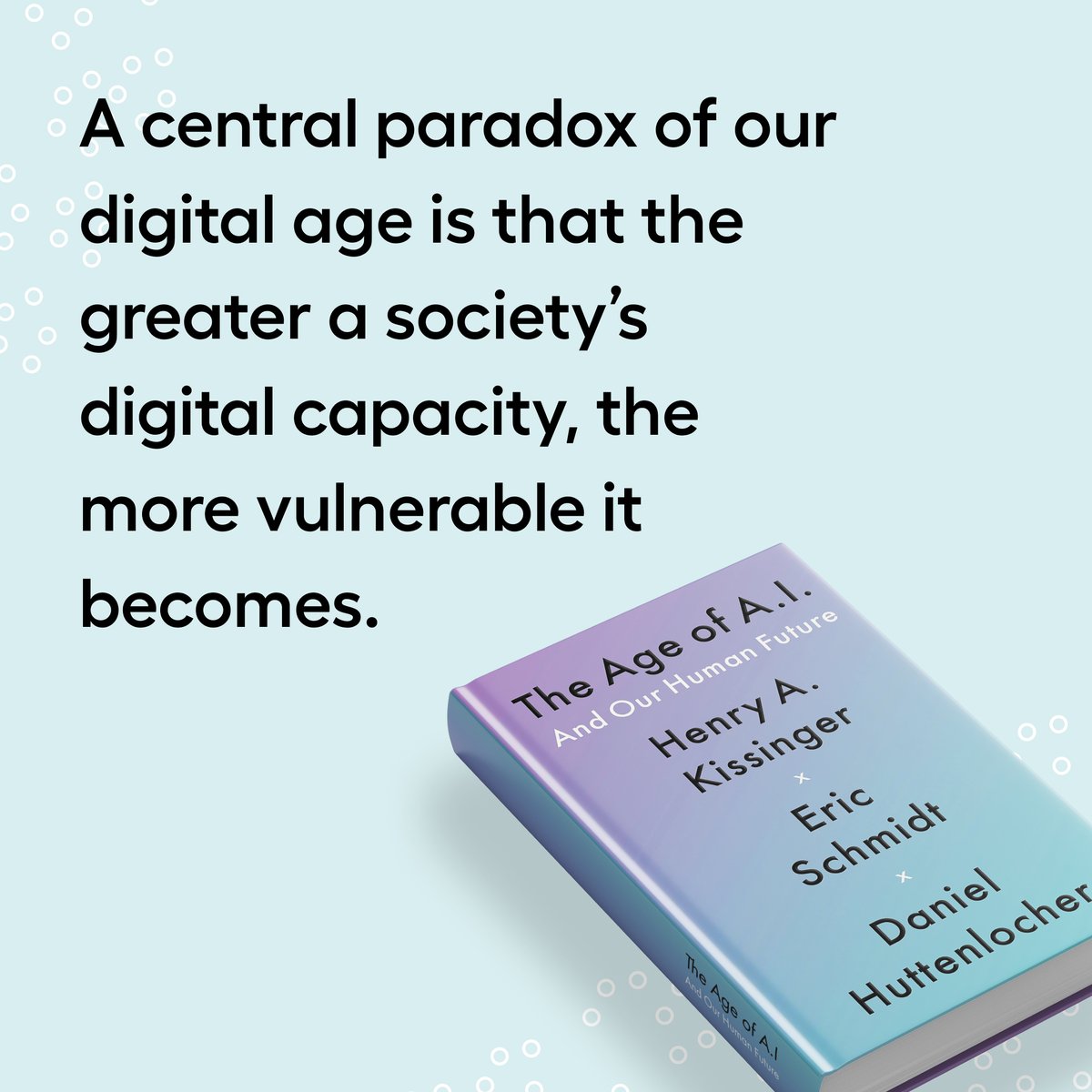 As advanced economies continue integrating #digital systems into their infrastructure, their vulnerability to #cyberattack increases. This paradox requires close collaboration between government and industry to ensure competitive security capabilities. ageofaibook.com