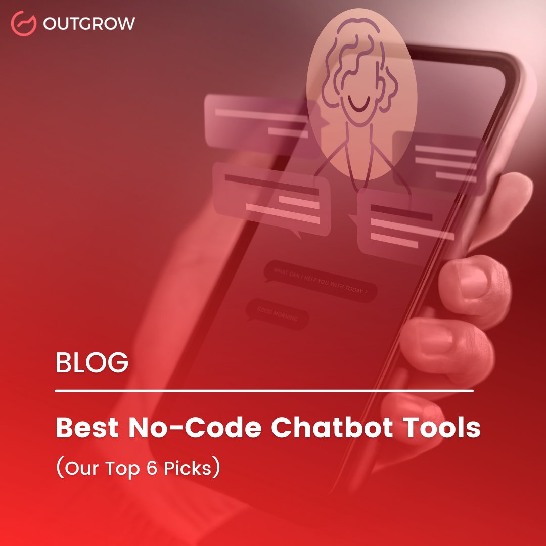 OutgrowCo's tweet image. We checked dozens of chatbot tools that are best suited for small, medium, and large businesses and selected the top 6 chatbot builders in the market today.👉bit.ly/3tkpgow

#chatbots #chatbottools #outgrow #aichatbots #messaging #chatbotmarketing