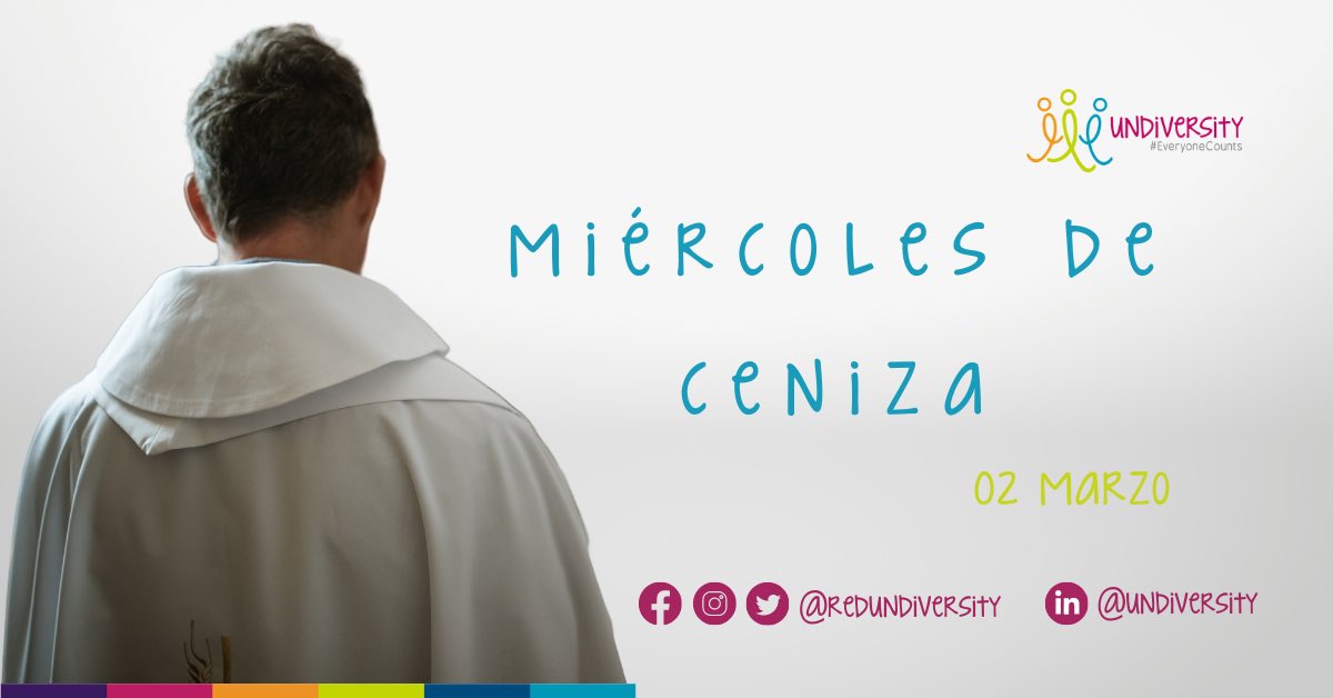 RedUndiversity's tweet photo. Miércoles de Ceniza, una tradición de la iglesia católica que marca el inicio de la temporada de Cuaresma, un período que dura 40 días y tiene el objetivo de exhortar a los creyentes a reflexionar en sus acciones y mejorar su modo de vida conforme a los principios religiosos. ⛪ https://t.co/NMBov5VEGZ