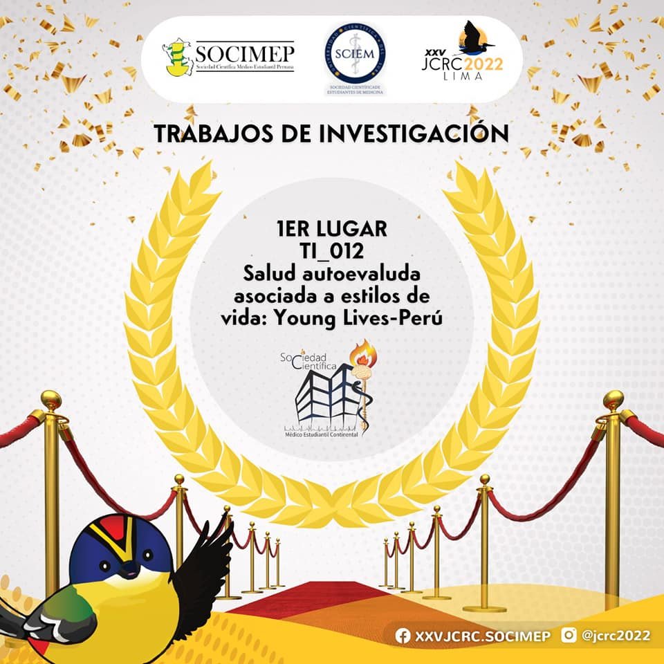 waltercurioso's tweet photo. 👏Felicitamos a nuestr@s estudiantes de medicina @UContinental quienes ocuparon el primer lugar en la XXV Jornada Científica Regional C, evento de la @SOCIMEP, en la cual participaron estudiantes de más de 20 facultades de medicina del Perú.
#OrgulloUC 🥇
https://t.co/mYBKWREjRg https://t.co/j2q7eqSTCb