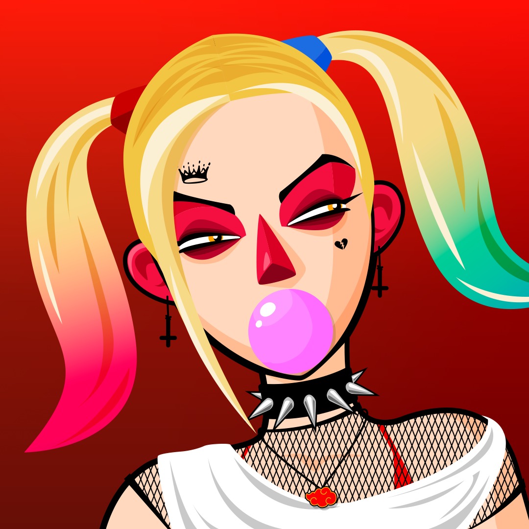 "Every woman has a crazy side that only the right man can bring out"  Harley 👑
Vote for me! Join Conchita discord
discord.gg/AuhwvzDP
Search the Giveaway Bot and click on 🎉to enter. The raffle will last 2⃣4⃣ hours! Only 4⃣ will be lucky winners
#NFTRaffle #nftart <a href="/DCComics/">DC Comics</a>