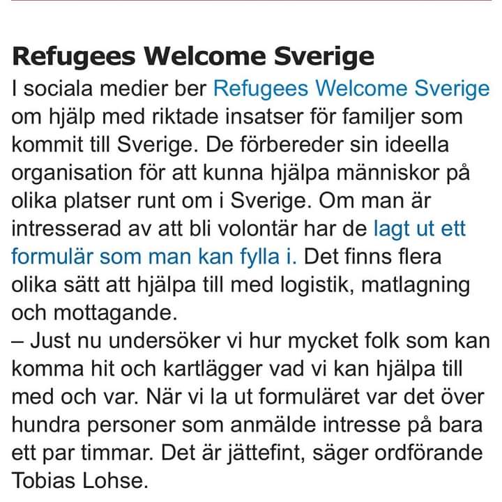 Vill du också anmäla dig som volontär?

Fyll i formuläret :

docs.google.com/forms/d/e/1FAI…