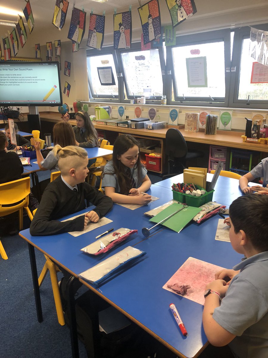 LawPrimarySLC's tweet photo. Day 3 #LiteracyWeek2022. Room 8 were learning about onomatopoeia. They created their own sound poems. Keep a lookout ๐ for finished results coming soonโฆ ๐๐#SLCLiteracy #poetry https://t.co/rdYLfYyc9b