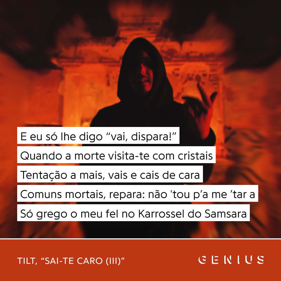 Linhas de TILT (<a href="/tnaoquersaber/">TILT</a>) no tema "SAI-TE CARO (III)" do grupo ORTEUM (<a href="/ORTEUM1/">ORTEUM</a>), produzido por VADIO 🎠