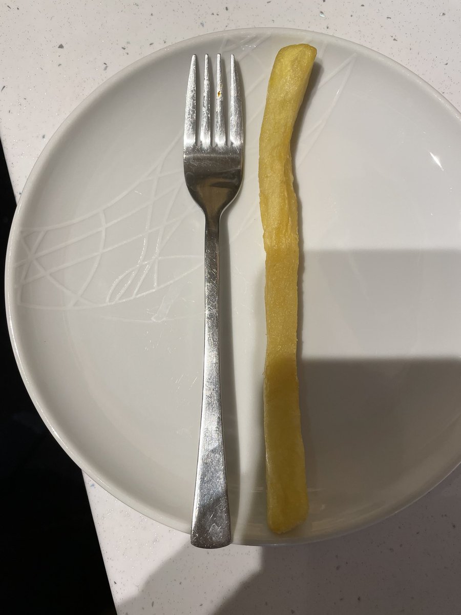 FountainAC's tweet photo. Presenting Chipzilla or Chip.Rex, one chip to rule them all. #chip #chips #king #supersized #potato #british #spuds #dinner https://t.co/08BmdA0X2c