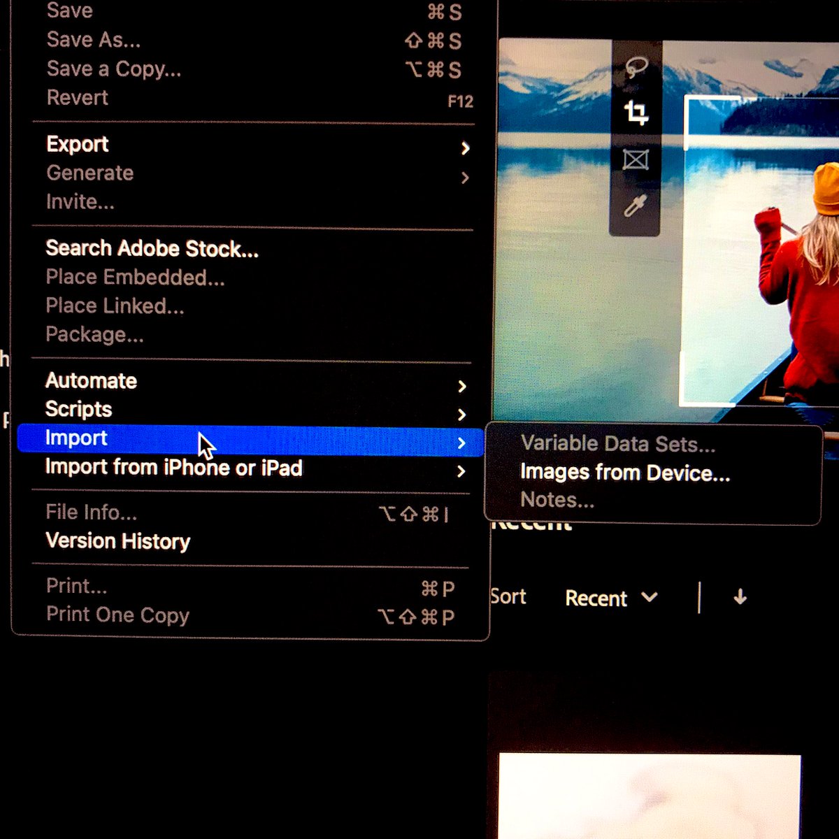 digapavlos's tweet photo. I just noticed that @Photoshop M1 vrs doesn’t support video ( tested m4 at the moment). Especially the very useful “ import frames to Layers”
( I use it for frames extractions to HDR or 360 Panorama effects )  Of course you can go with Rosetta enabled, but its slower 😏 https://t.co/dnWcAzF3S9