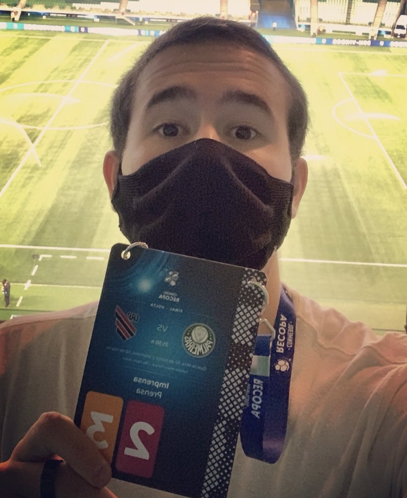 Já no Allianz Parque para a final da Recopa Sul-Americana! 

Palmeiras x Athletico-PR decidem a 🏆