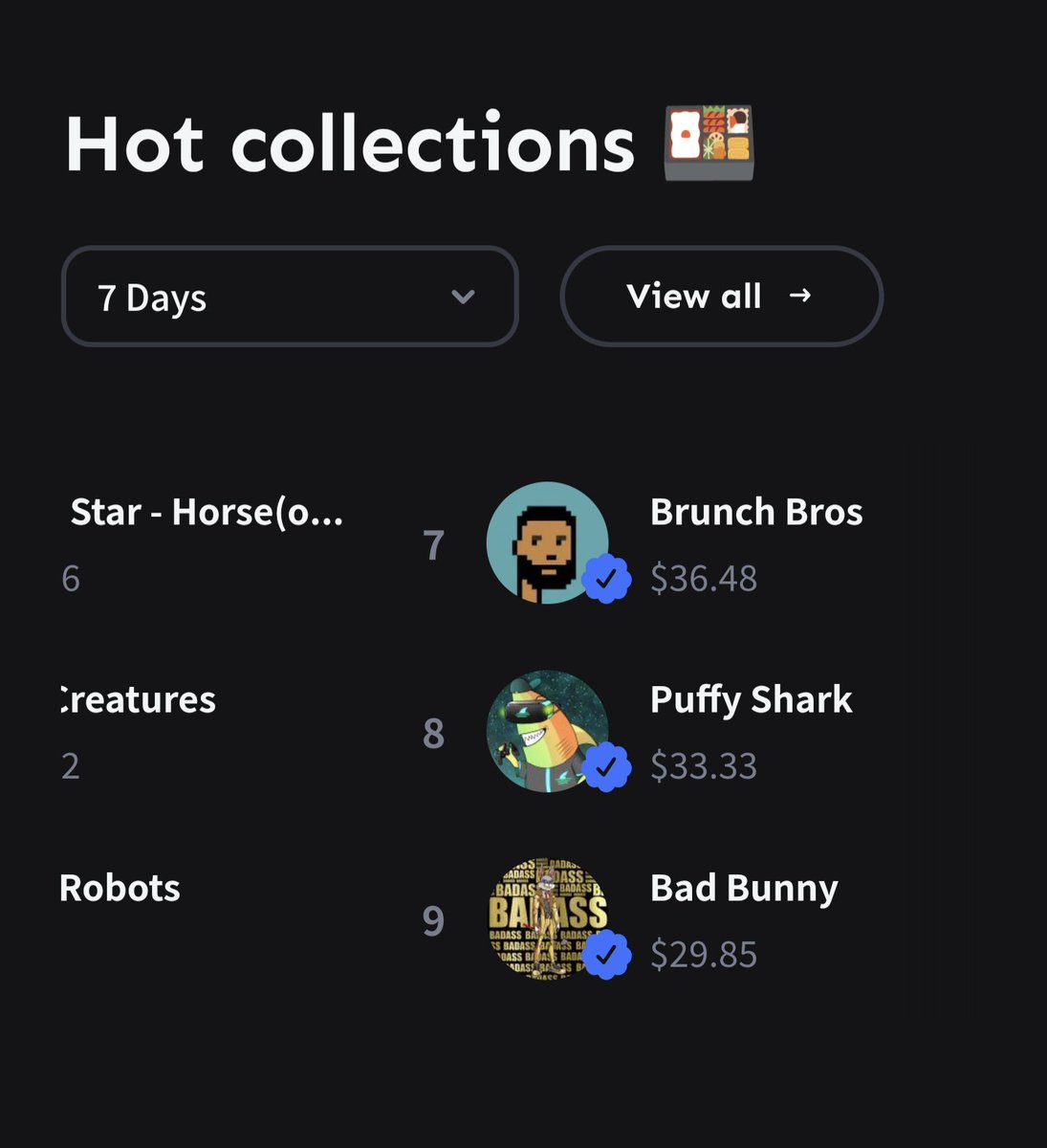 BrunchBoyXRP's tweet photo. Want to know why we're one of the Hottest Collections on @tofuNFT right now?
Because we're just that! ๐๐ฝ ๐
#BrunchBros #Humanauts #NFTCommunity #NFTS https://t.co/gxQ0aBHeM6