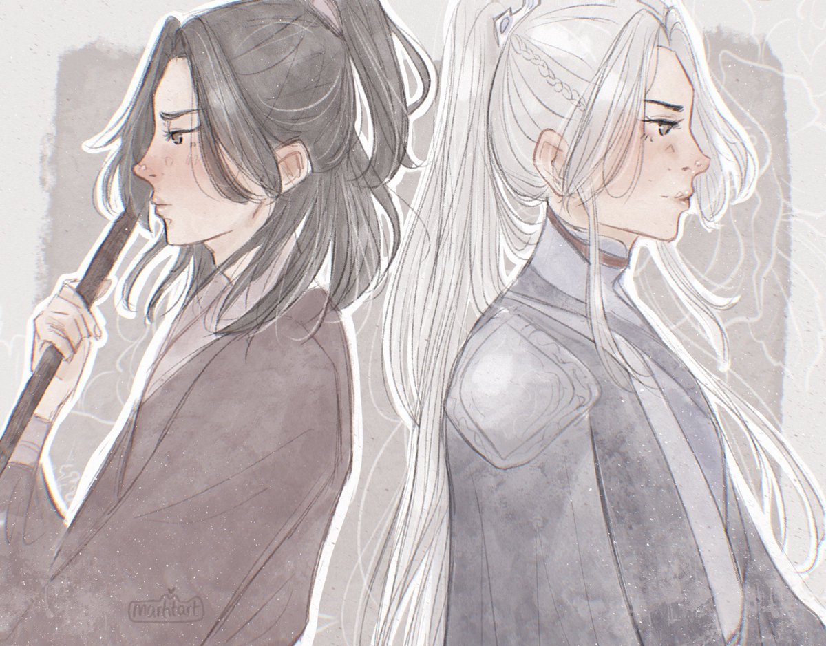 to yearn for, admire.

#tgcf #muqing