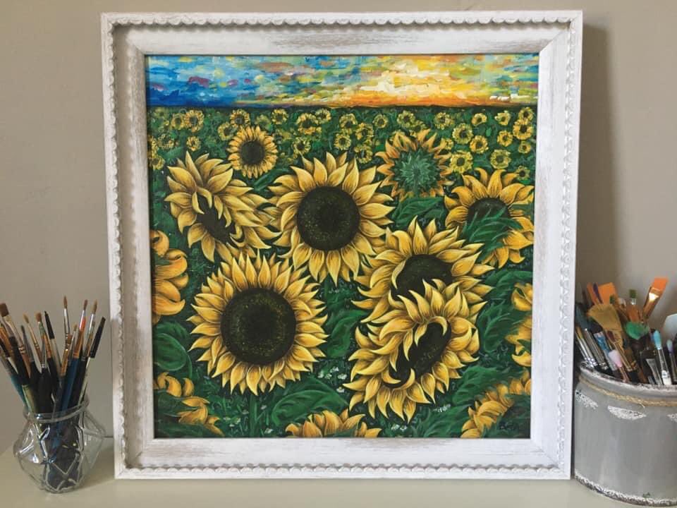 I’m auctioning this painting I did during lockdown to give the money to a fund for the transportation of humanitarian aid to Ukraine from Aberdeen 🇺🇦🌻💛 Details here if you’d like to bid or donate facebook.com/686267408/post… #StandWithUkriane #SunflowersForUkraine