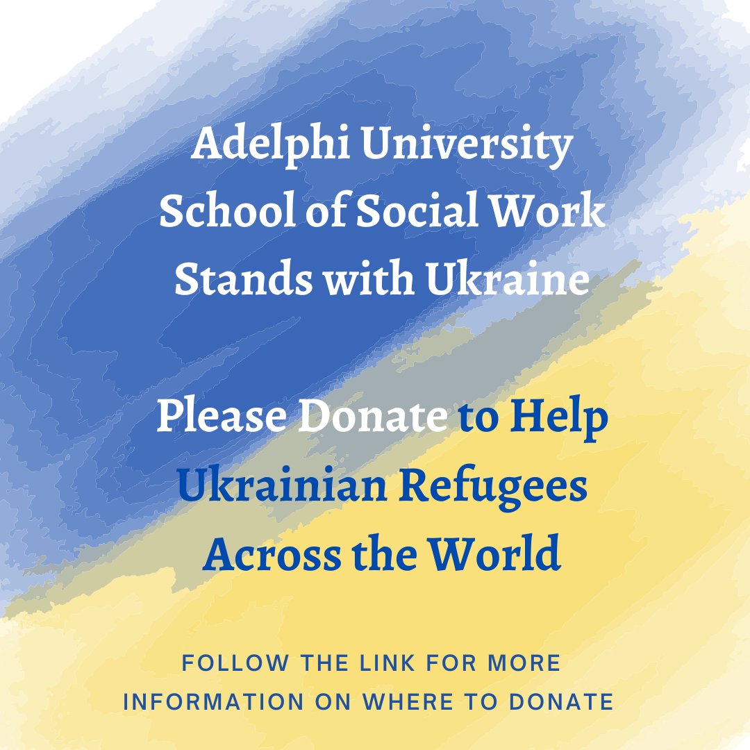 We stand with Ukraine!

Please Read a message from Adelphi's Student Life Committee for where you can donate Here: 
dropbox.com/scl/fi/zwzpaif…

#Ukraine #SocialWork
