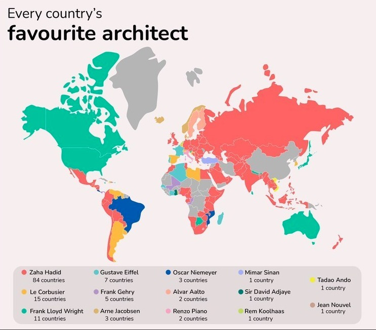 gomezdetejada's tweet photo. Arquitecto favorito por país. ¿Qué te parece...? https://t.co/llFD0OVZrp