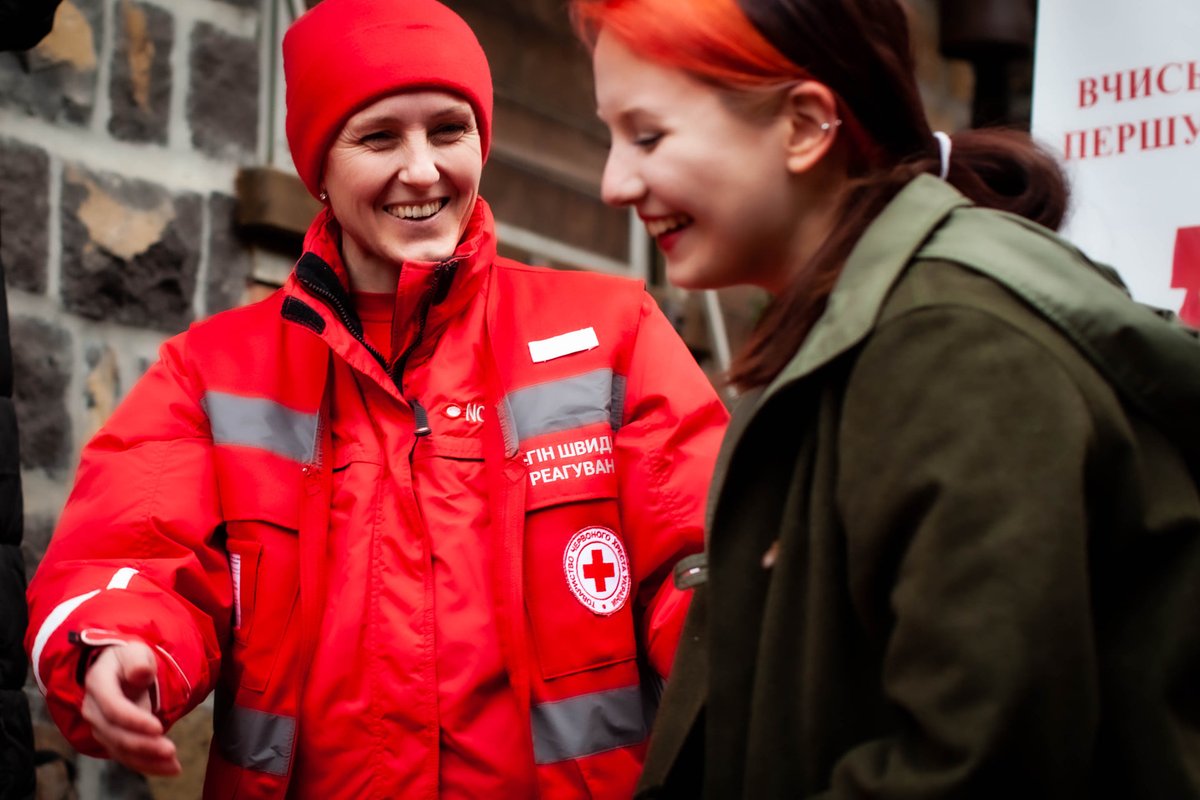 Ukrainian Red Cross tweet media