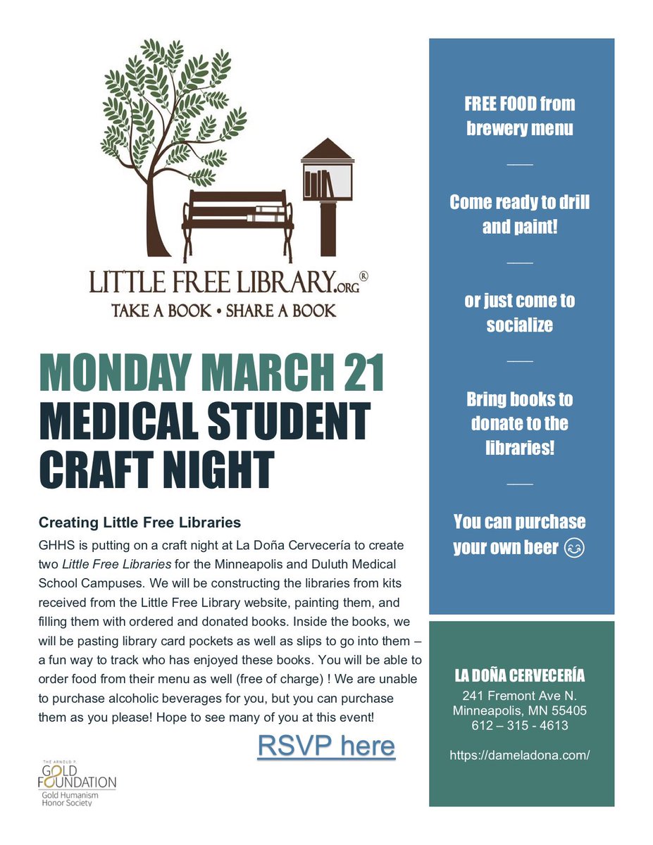 What a great idea from our Culture in Medicine committee!