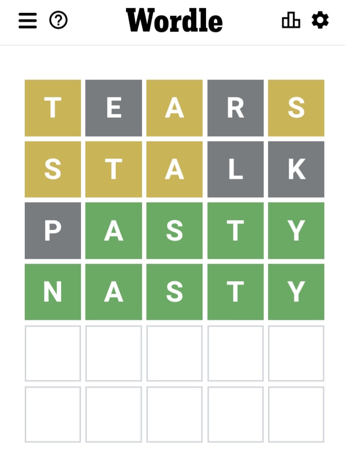 Tell me you're #Cornish without telling me you're Cornish. #Wordle256 #Wordle