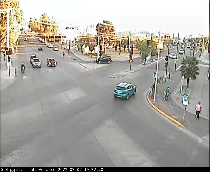 19:55 hrs. Así se encuentra la comuna de #SanFernando #PlanMarzo