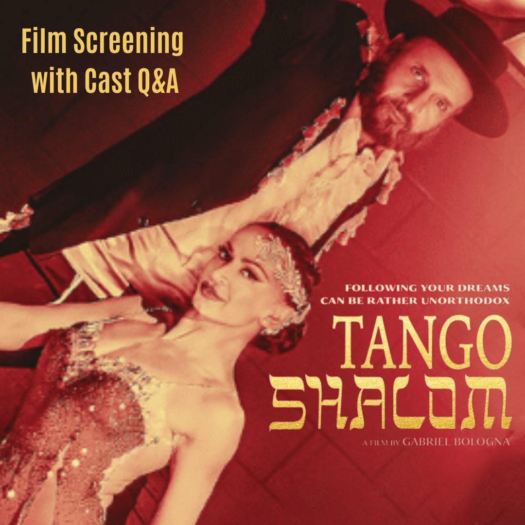 UnionCountyPAC's tweet photo. Join us for a one night only screening of #TangoShalom and an exclusive Q&amp;A with the film's producers and select cast members on Sunday, March 20th.
https://t.co/4oZMo29zil https://t.co/p5z93kYw7j