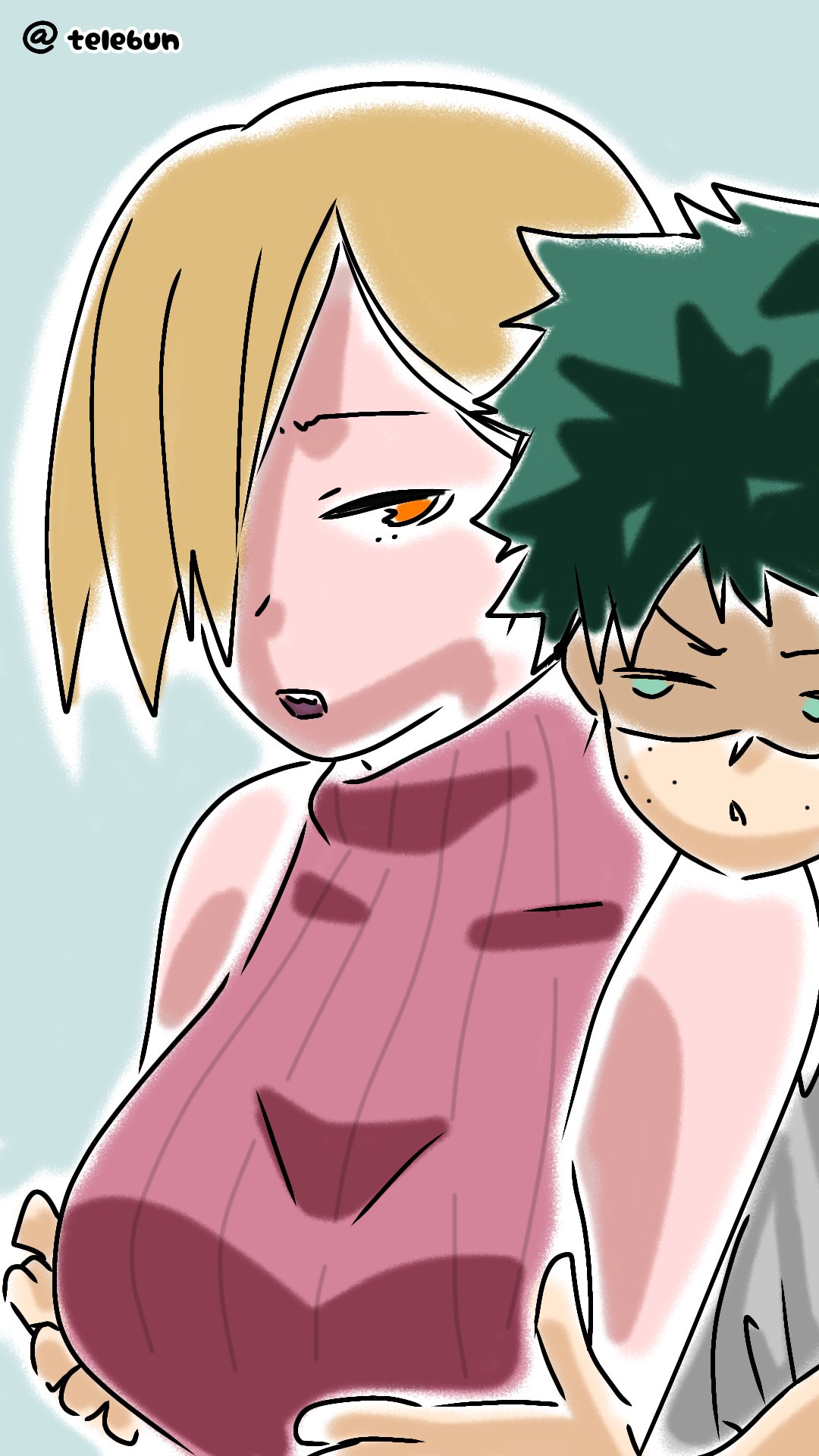 Telebun on X: Ryukyu and Deku being clingy BNHA bnhansfw BNHAfanart  MHA nsfwtwt deku ryukyu t.coc6H7ZB7nk0  X