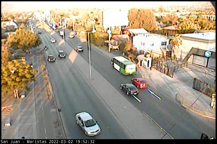 19:54 hrs. Así se encuentra la comuna de #Machalí #PlanMarzo