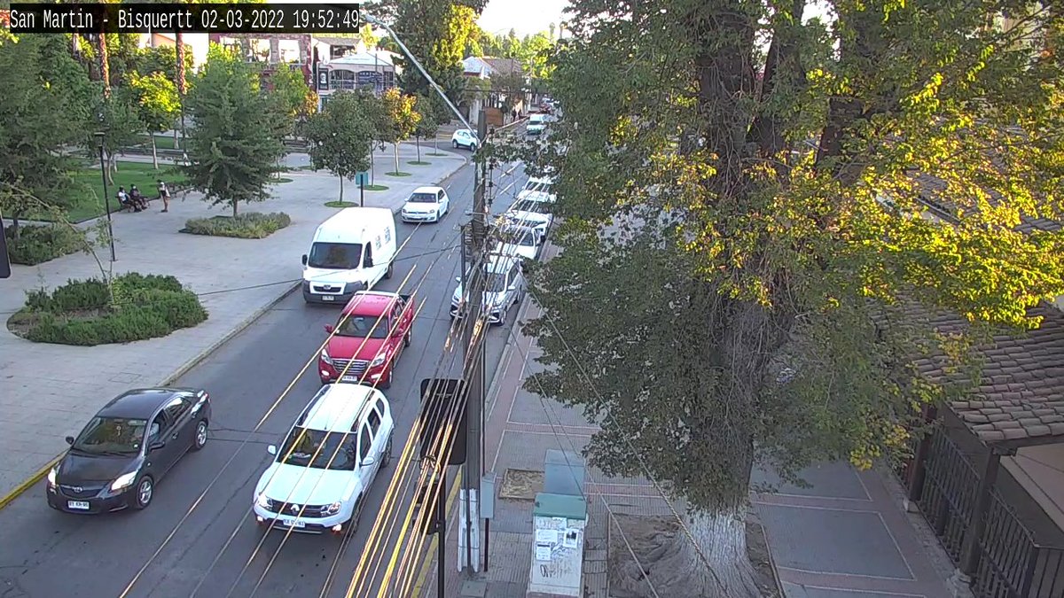 19:55 hrs. Así se encuentra la comuna de #Rengo #PlanMarzo