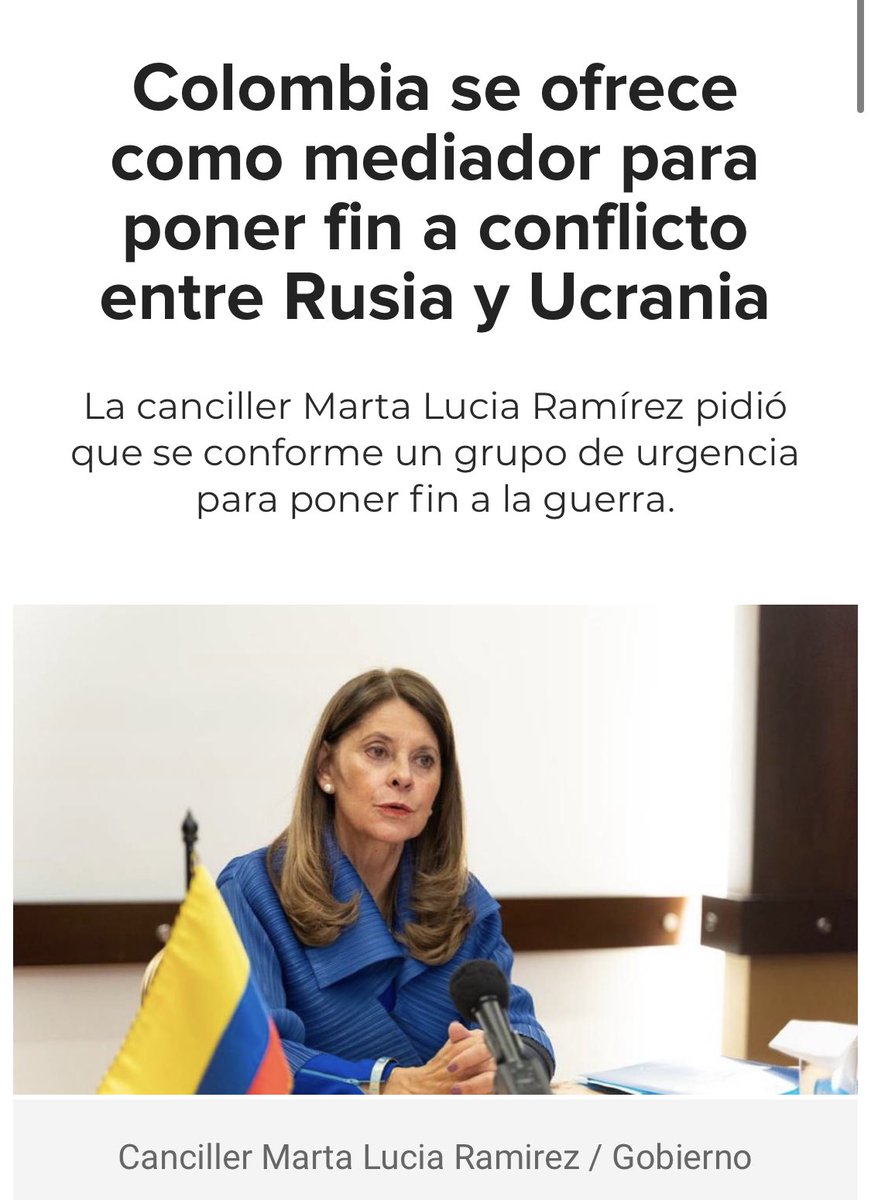 Acá hicieron trizas la paz y pretenden mediar entre Rusia y Ucrania. ¿Ya nos podemos reír? 
¿O mejor lloramos?