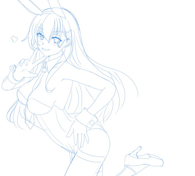 wip
着せ恋見てたら鈴谷描きたくなったので(*'-`) 