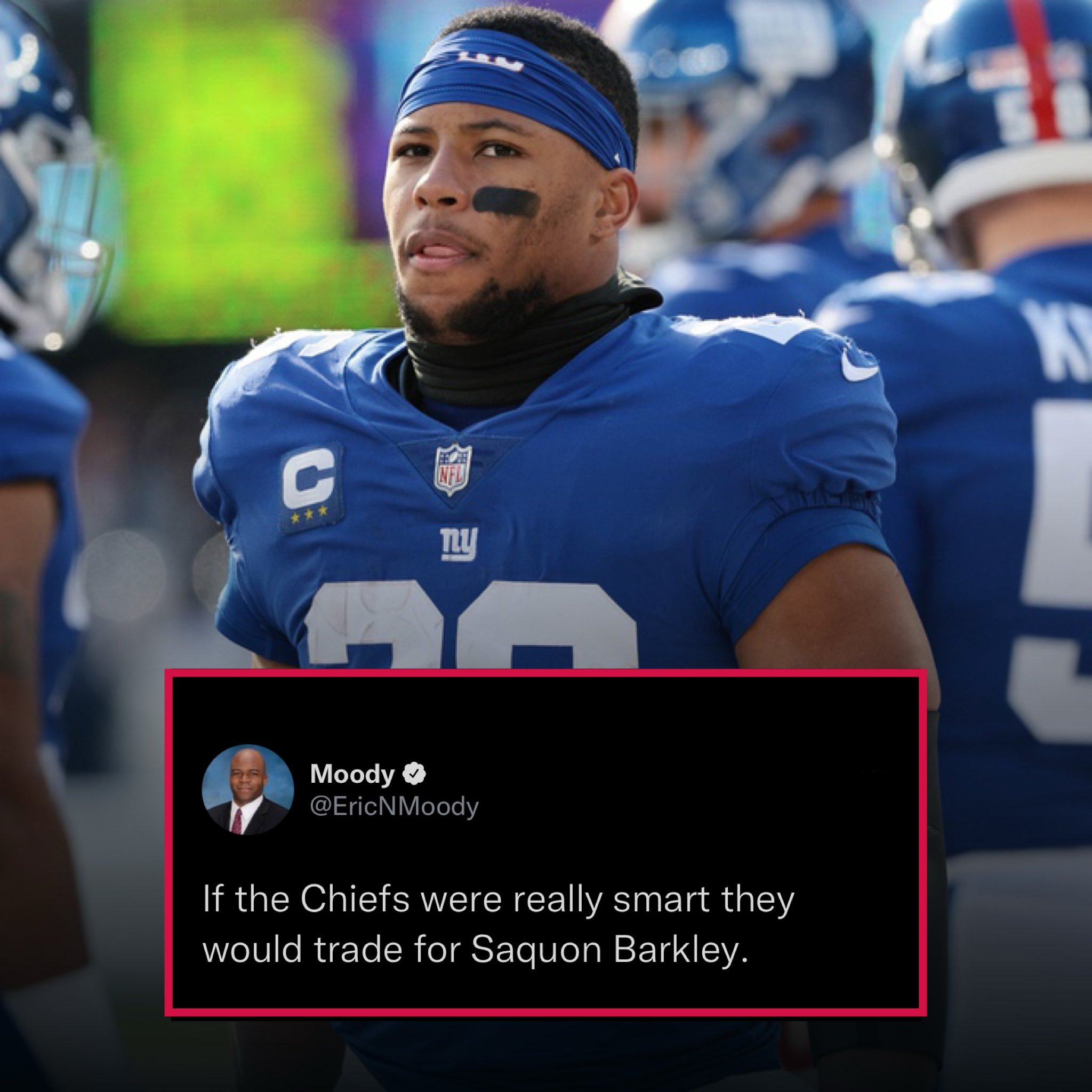 JPA Football on Twitter "The Chiefs offense if they added saquon…🤯…