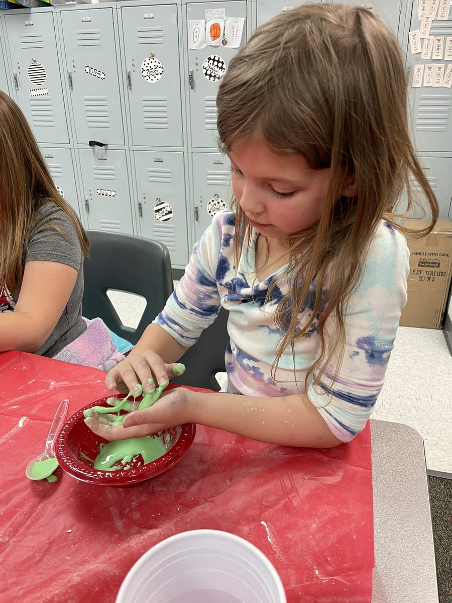 Making Oobleck for Dr. Seuss’s birthday! Crazy but fun 😝 <a href="/whitley_world/">Andrea Whitley</a> <a href="/EaglesatHES/">Holliday Elementary</a> <a href="/HollidayISD/">Holliday ISD</a>
